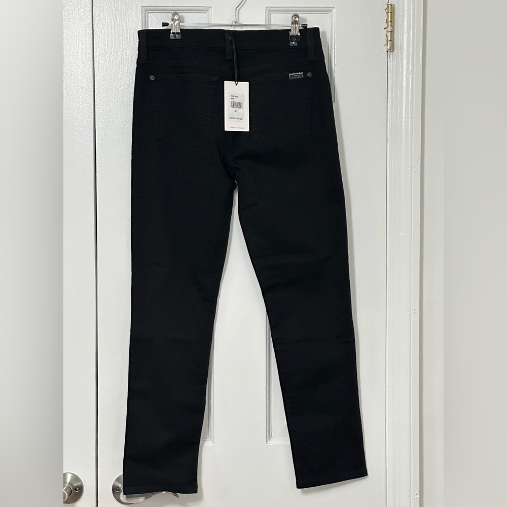 7For all mankind Black Skinny Jeans